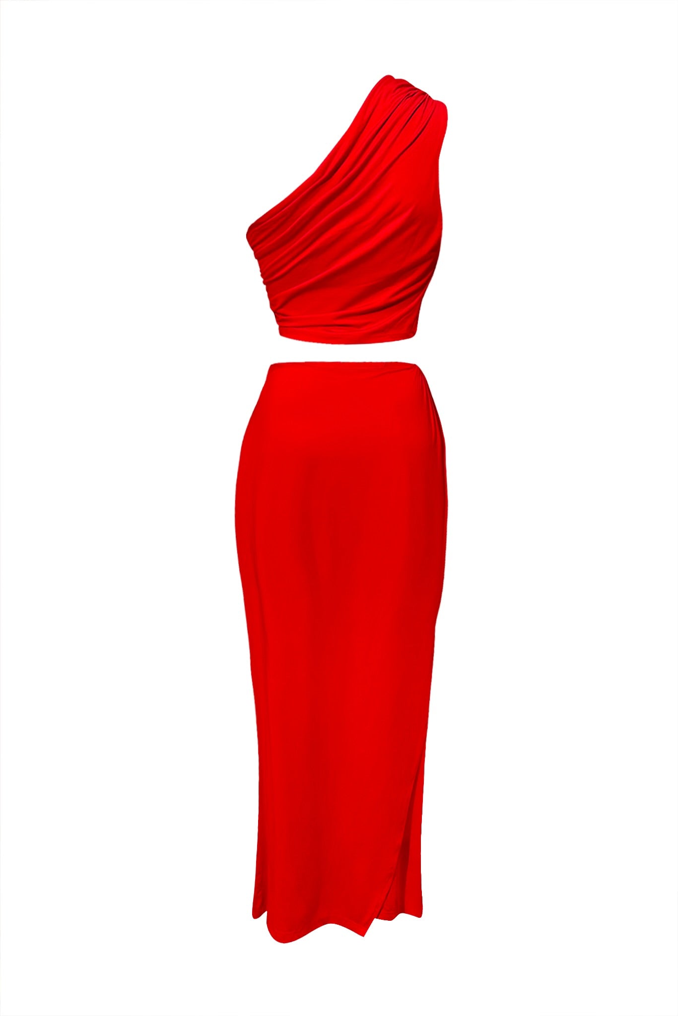 Lucia Draped Two Piece Skirt Set