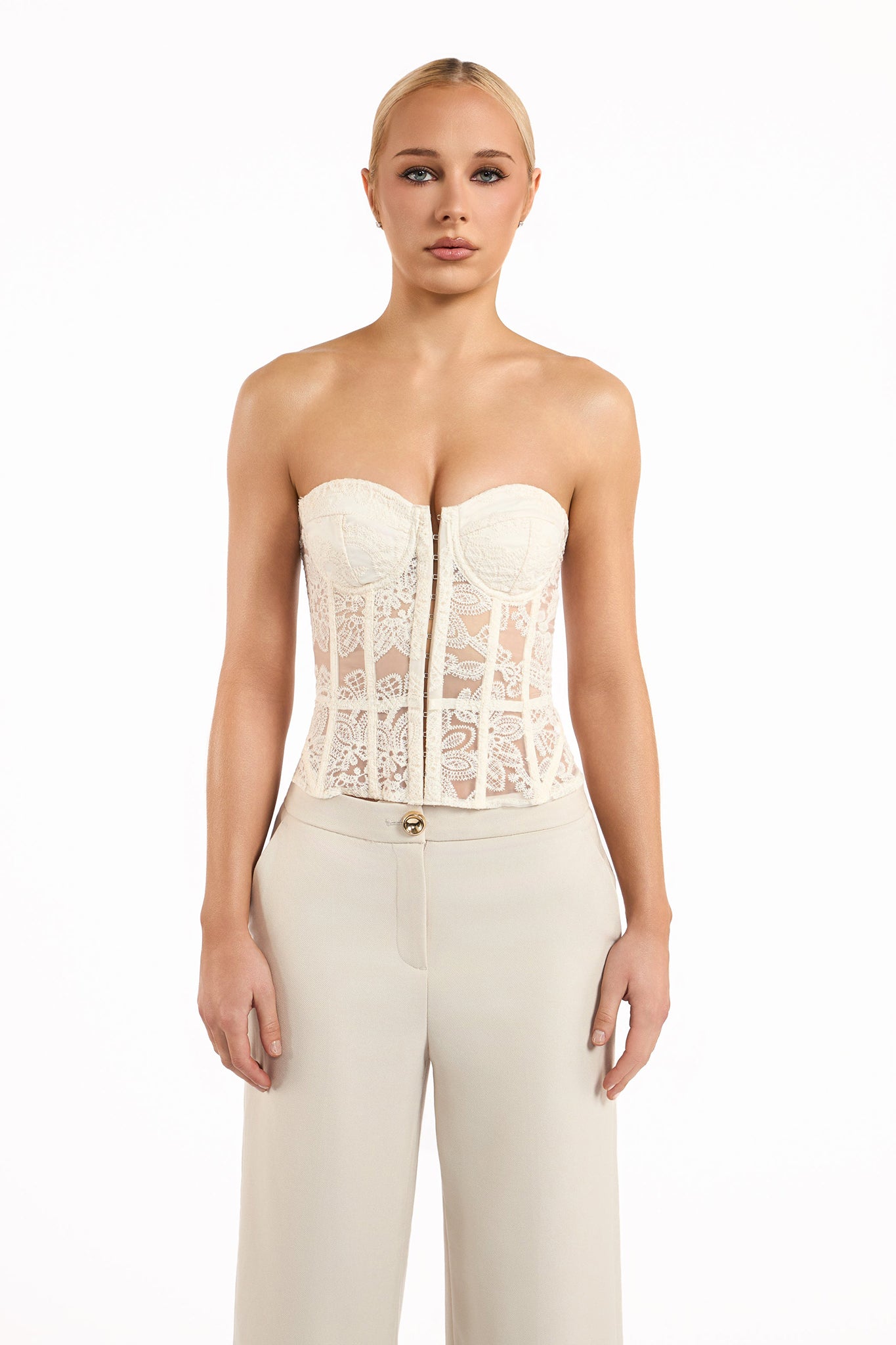Flora Boned Corset Top