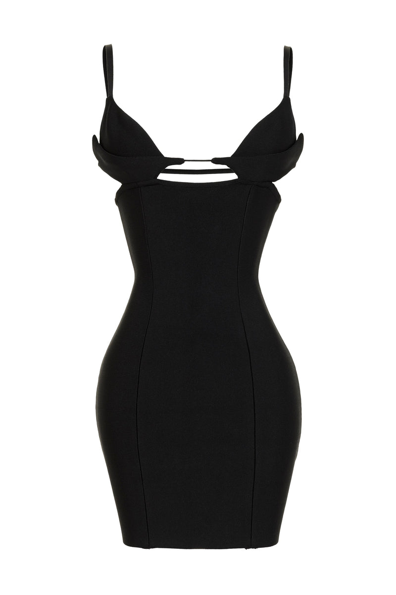 新品未使用ウノアVelour-Little black dressサイズM Black Valentine Mini Dress | YG Collection – YG COLLECTION