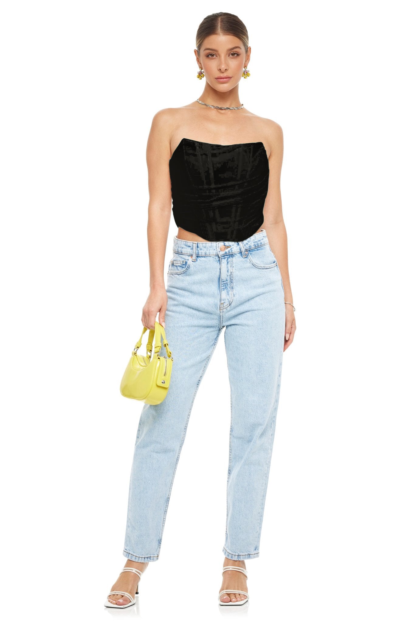 Maldives Mesh Corset Top - YG COLLECTION