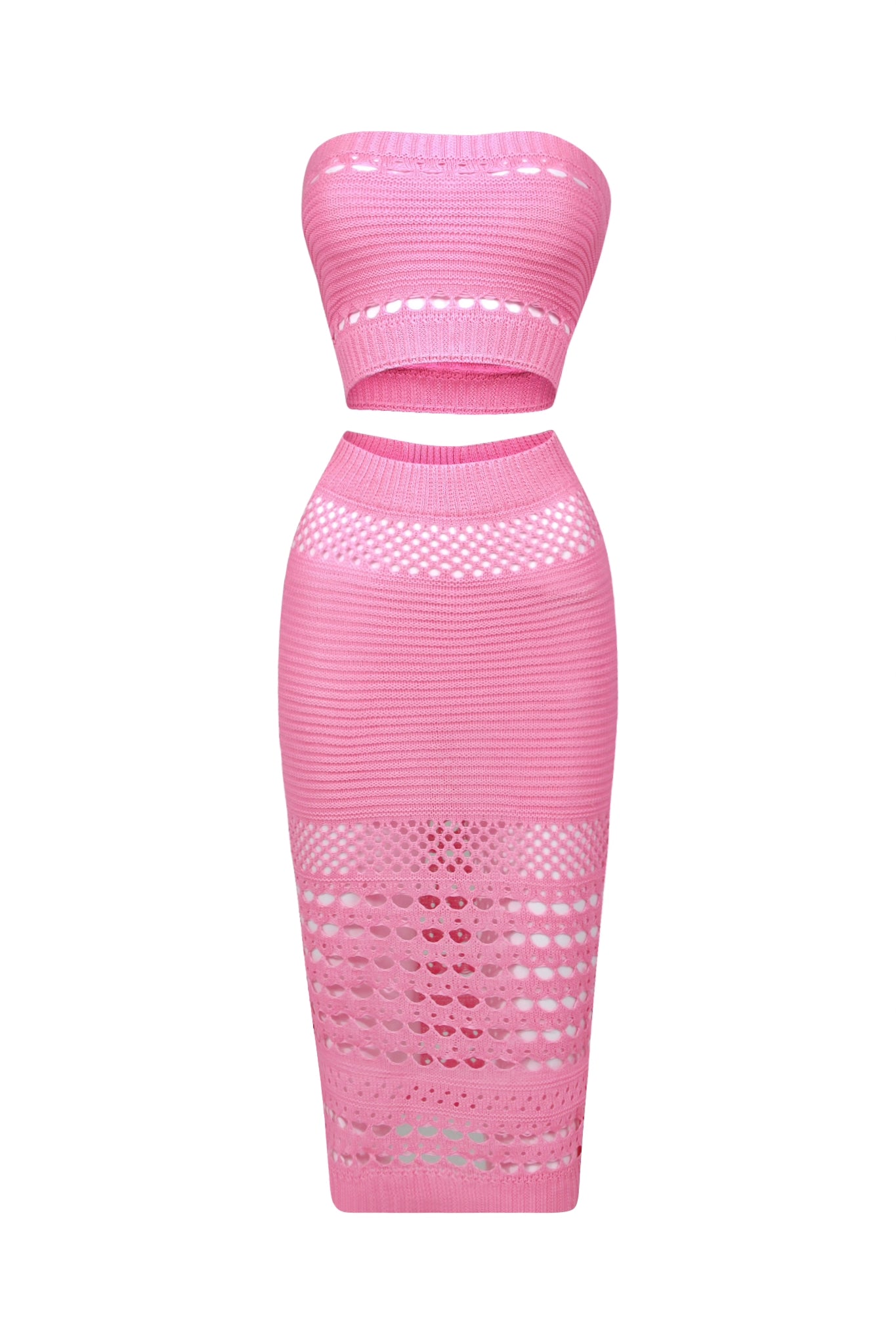 Airess Two Piece Knitted Skirt Set