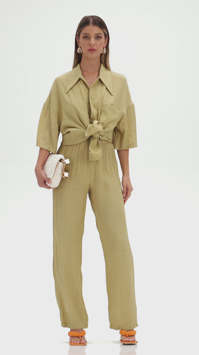 Cyn Two Piece Pants Set