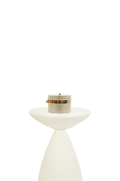 Bianca Gold Pearl Handbag