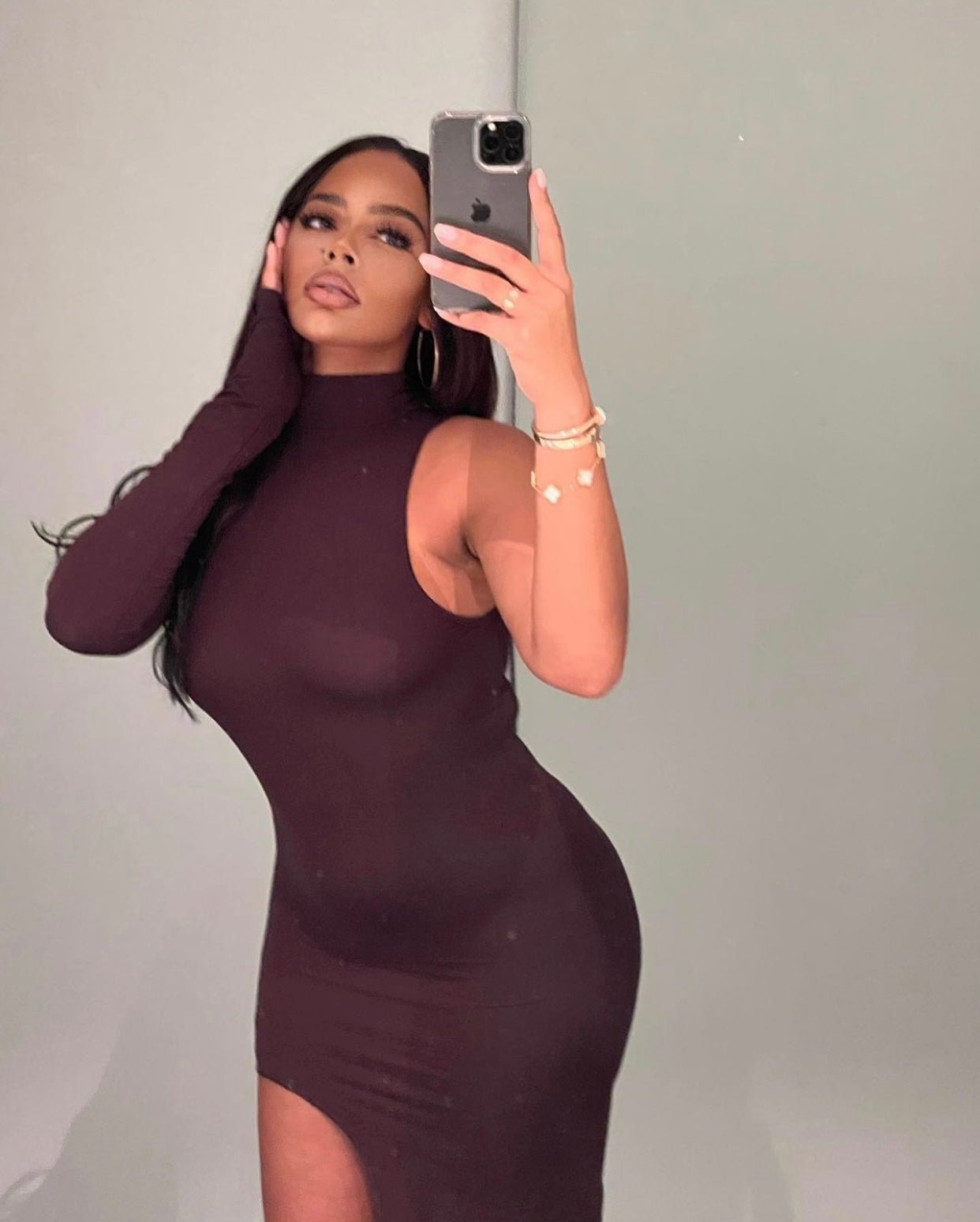 Ava One Sleeve Dress - YG COLLECTION