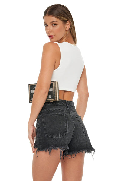 Avalon Ribbon Crop Top - YG COLLECTION
