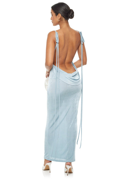 Brandi Backless Maxi Dress - YG COLLECTION