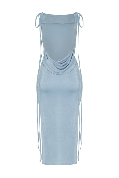 Brandi Backless Maxi Dress - YG COLLECTION