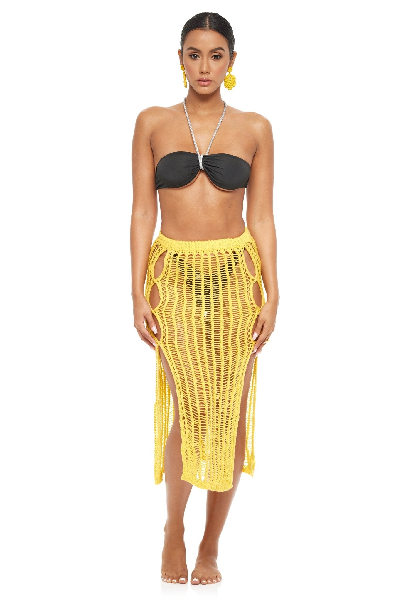 Cabo Knitted Skirt - YG COLLECTION