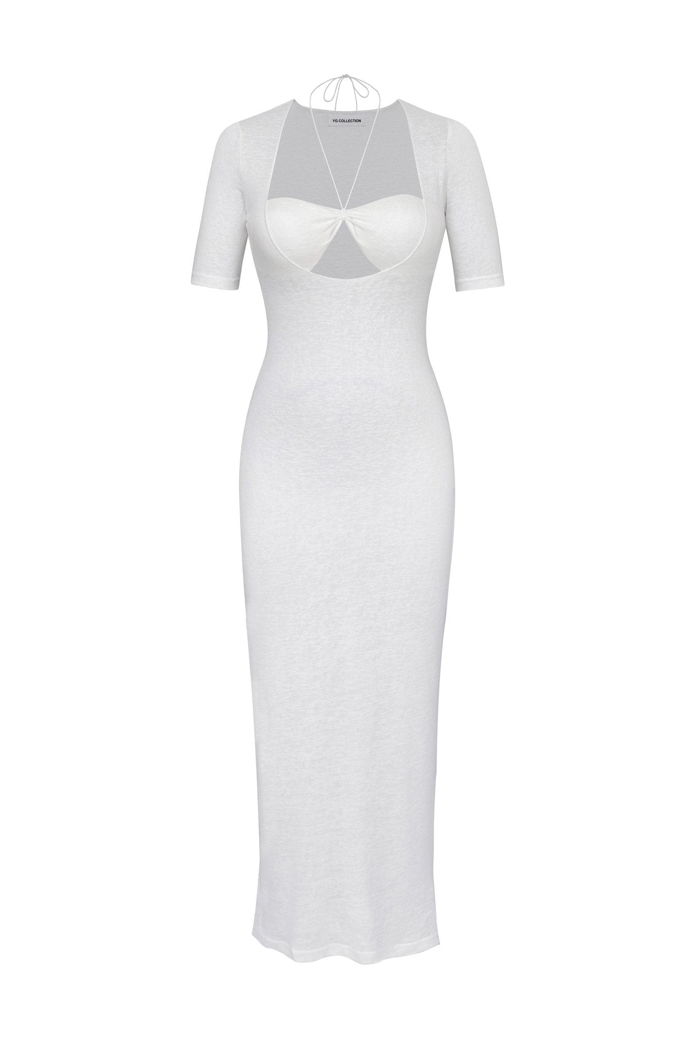 Cass Sheer Maxi Dress - YG COLLECTION