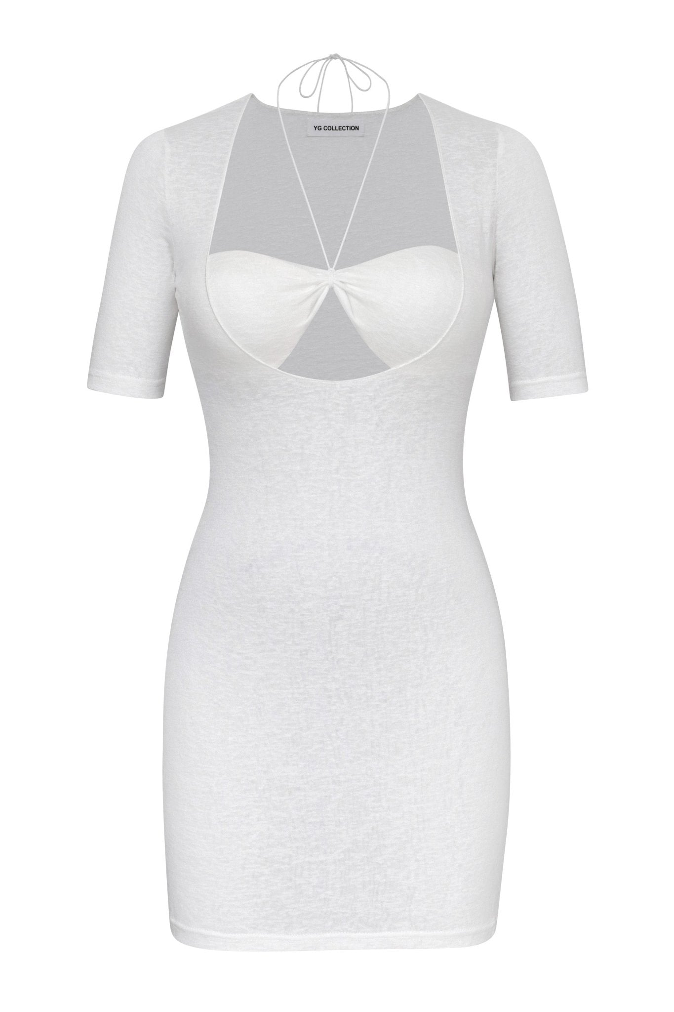 Cass Sheer Mini Dress - YG COLLECTION