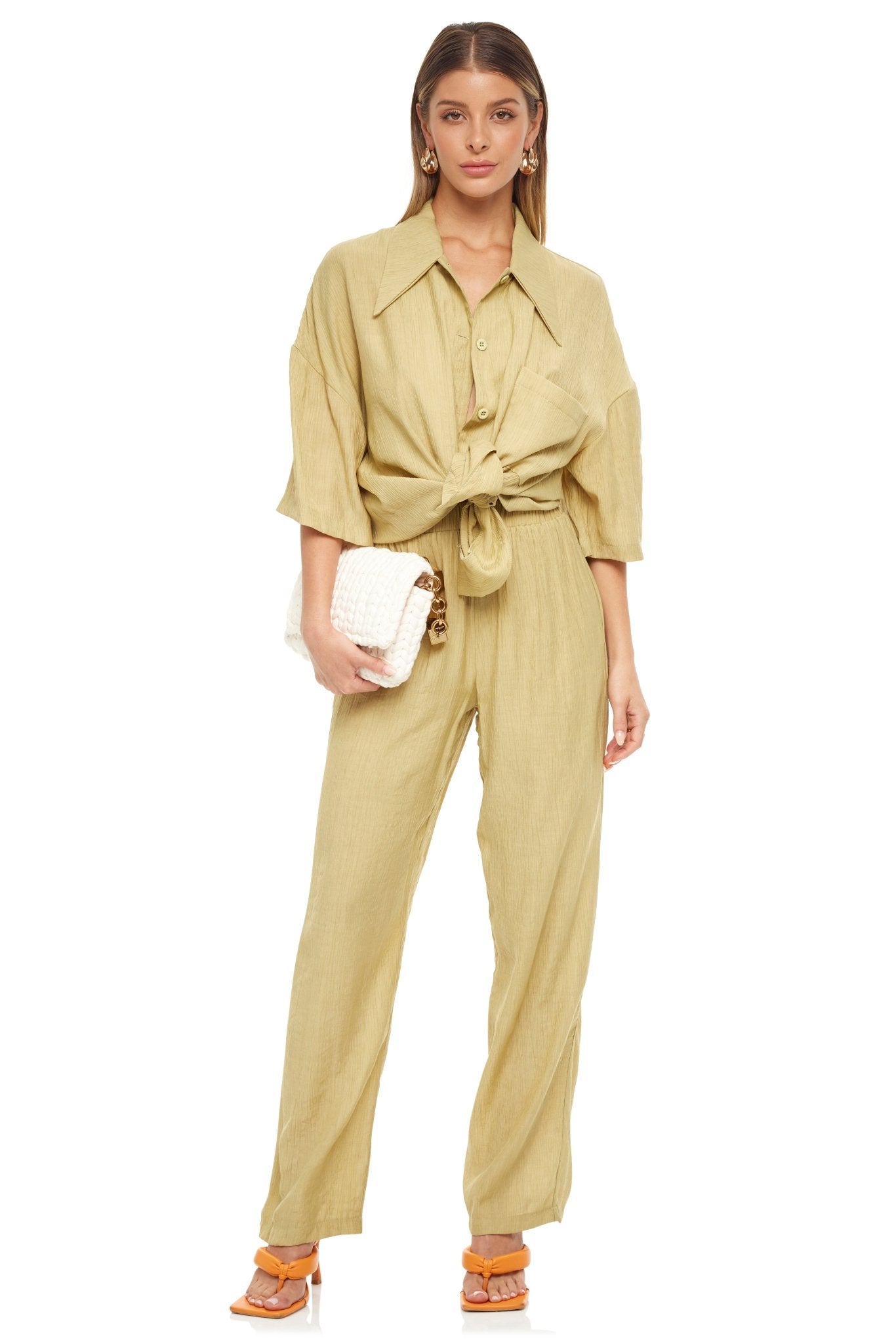 Cyn Two Piece Pants Set - YG COLLECTION