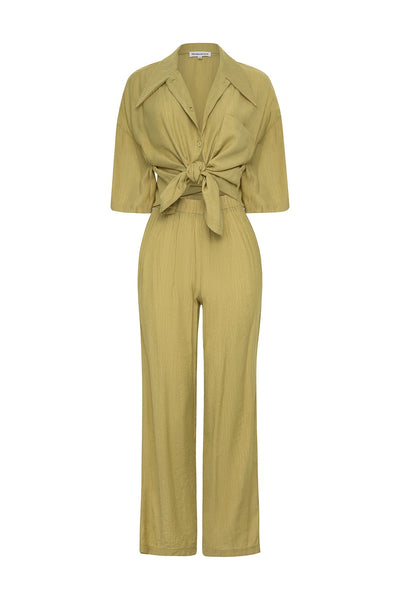 Cyn Two Piece Pants Set - YG COLLECTION