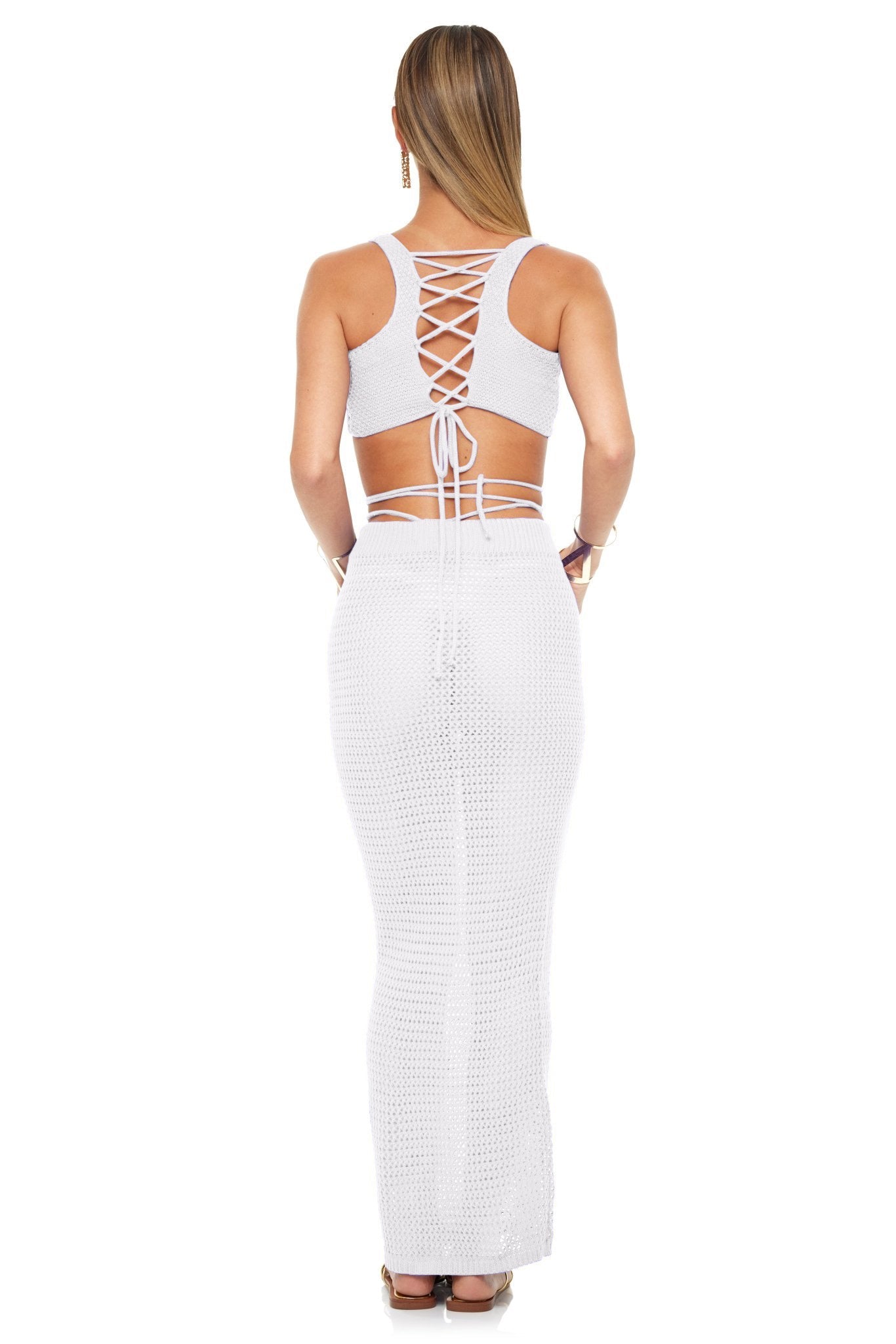 Dani Two Piece Knitted Skirt Set - YG COLLECTION