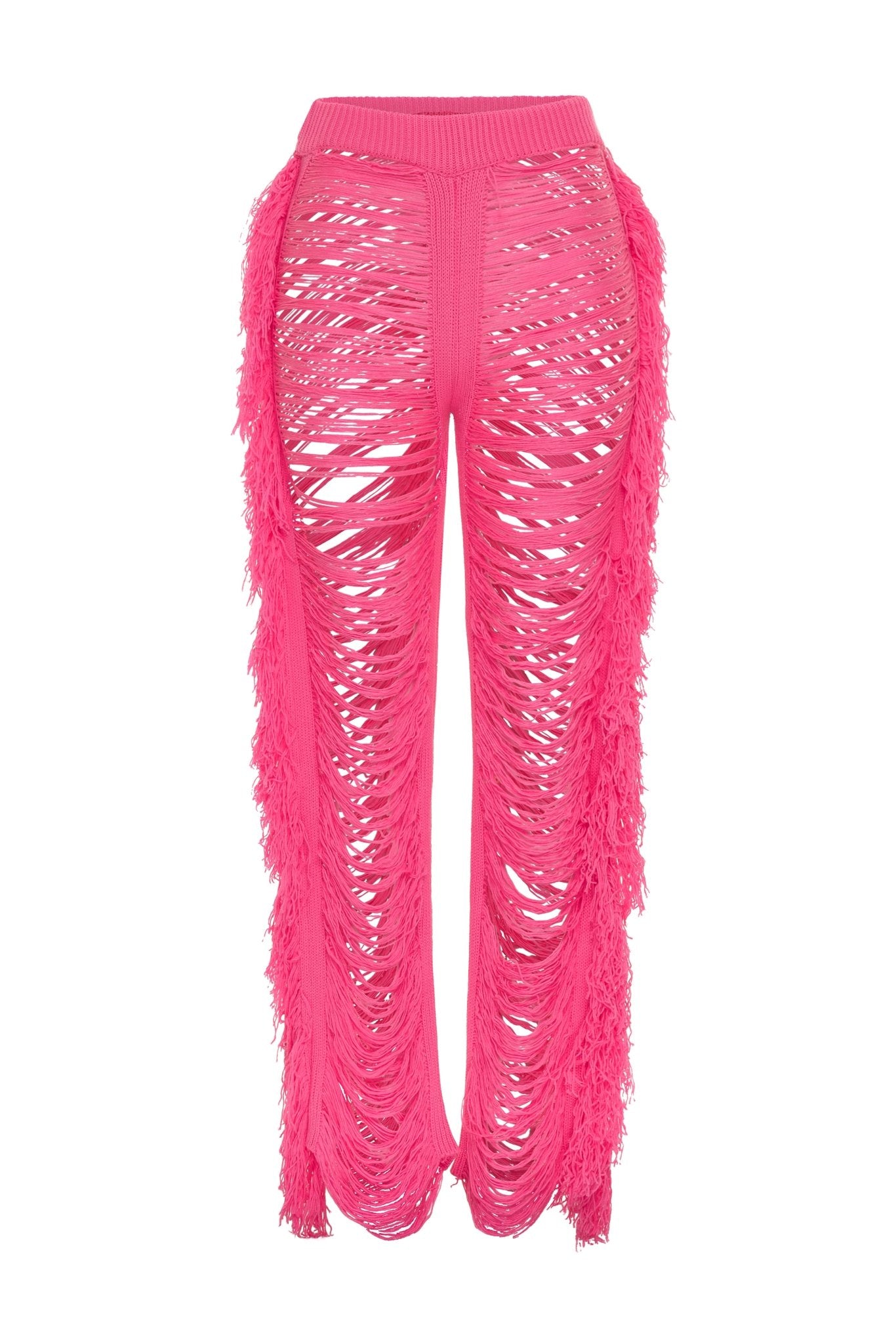 Eden Knitted Cover Up Pants - YG COLLECTION