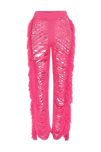 Eden Knitted Cover Up Pants - YG COLLECTION