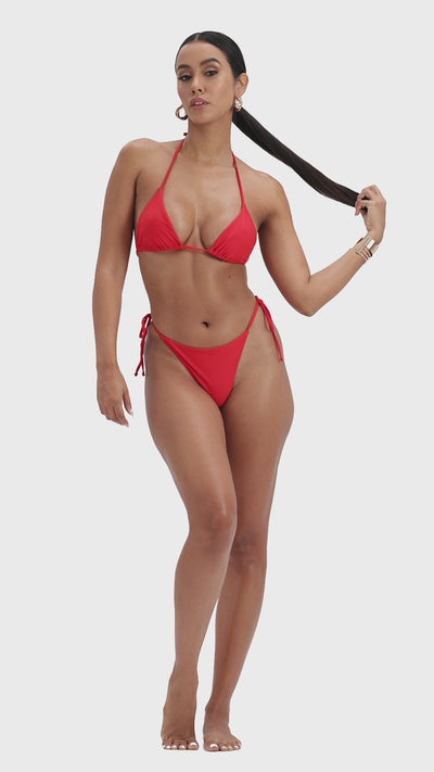 Gia | Red Bikini Set