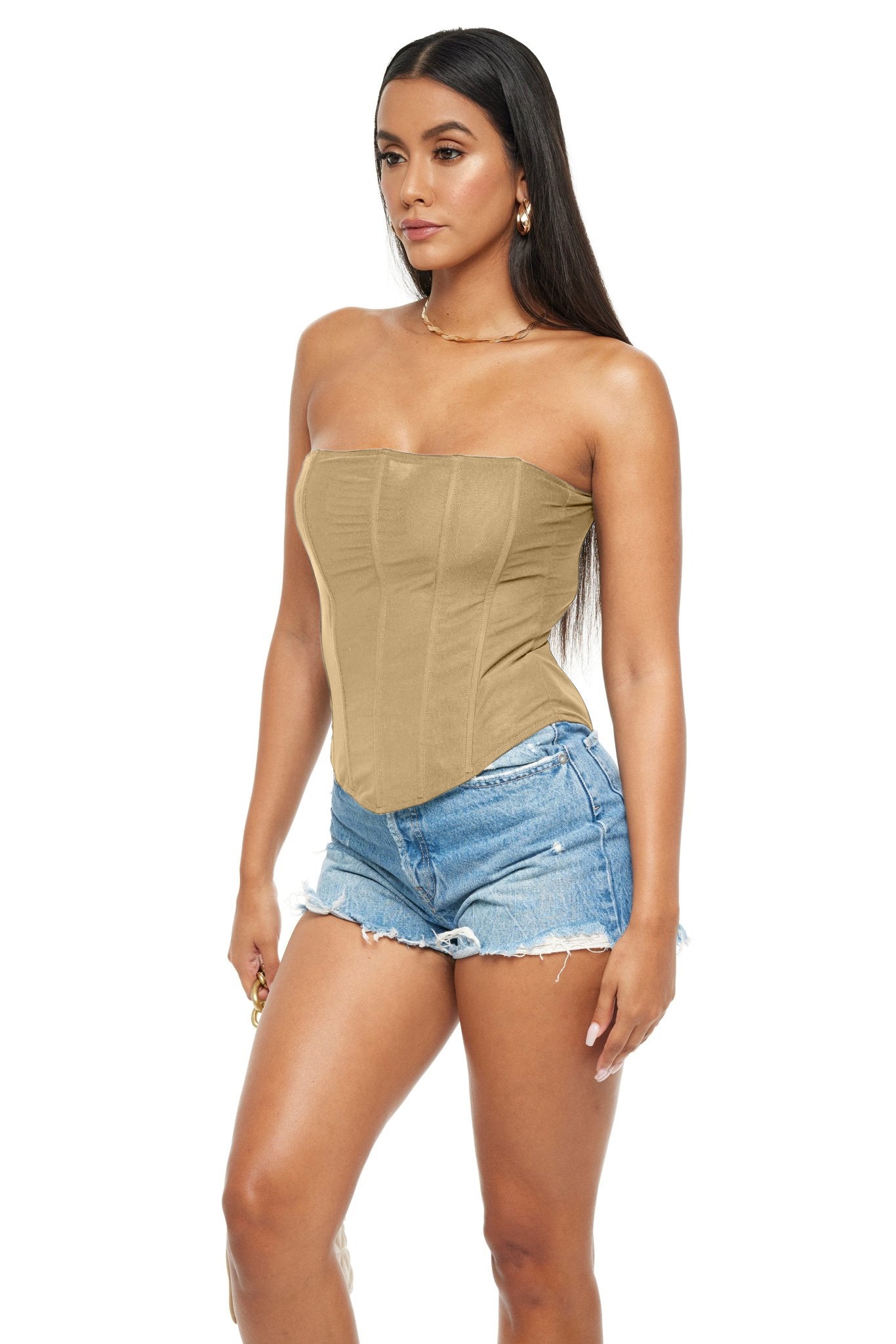 Lorel Mesh Corset - YG COLLECTION