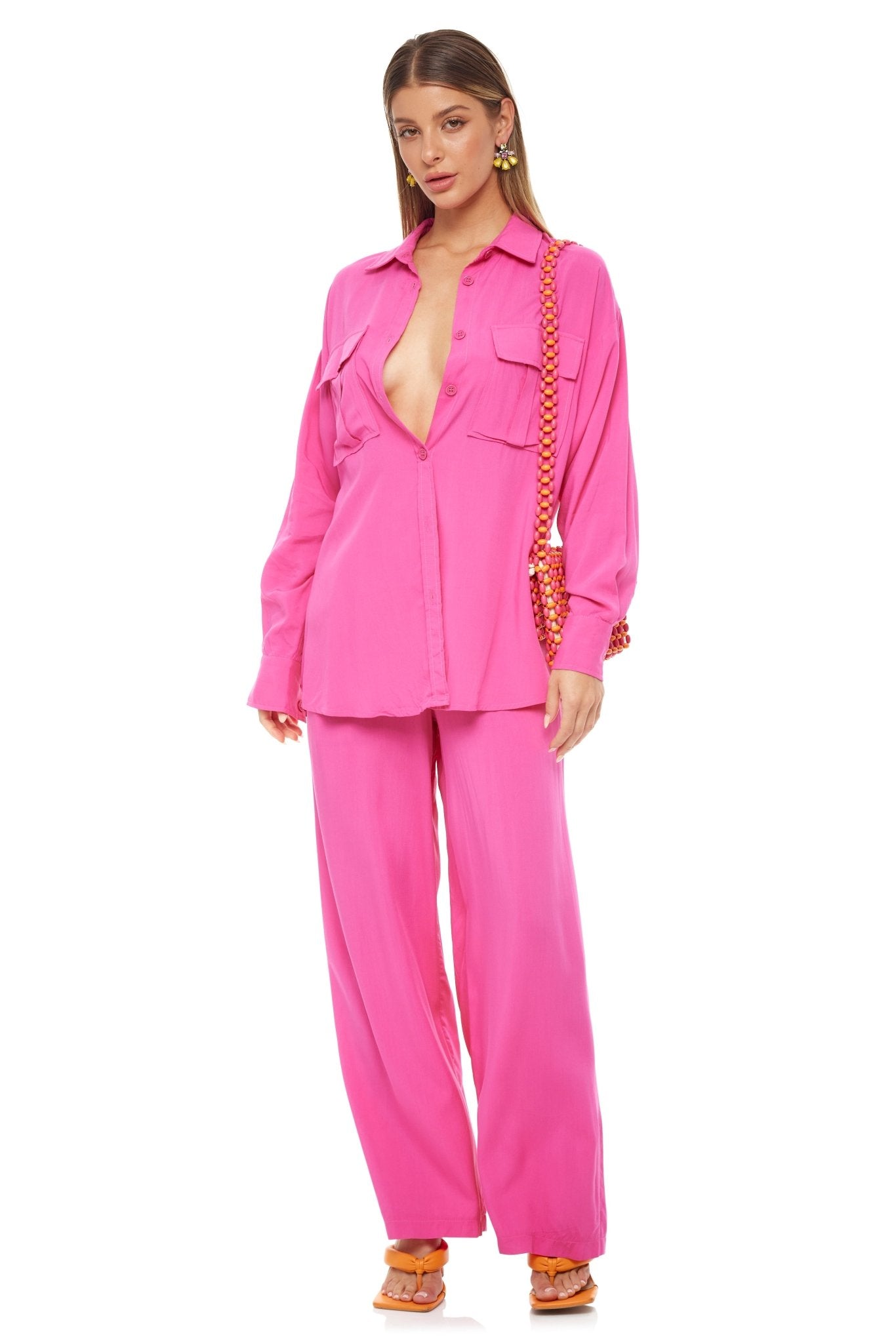 Lyn Two Piece Pants Set - YG COLLECTION