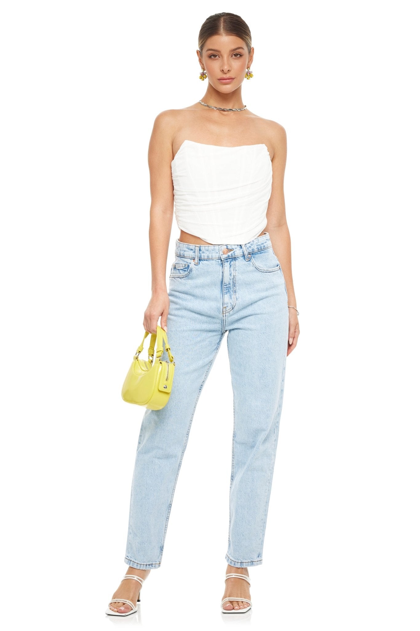 Maldives Mesh Corset Top - YG COLLECTION