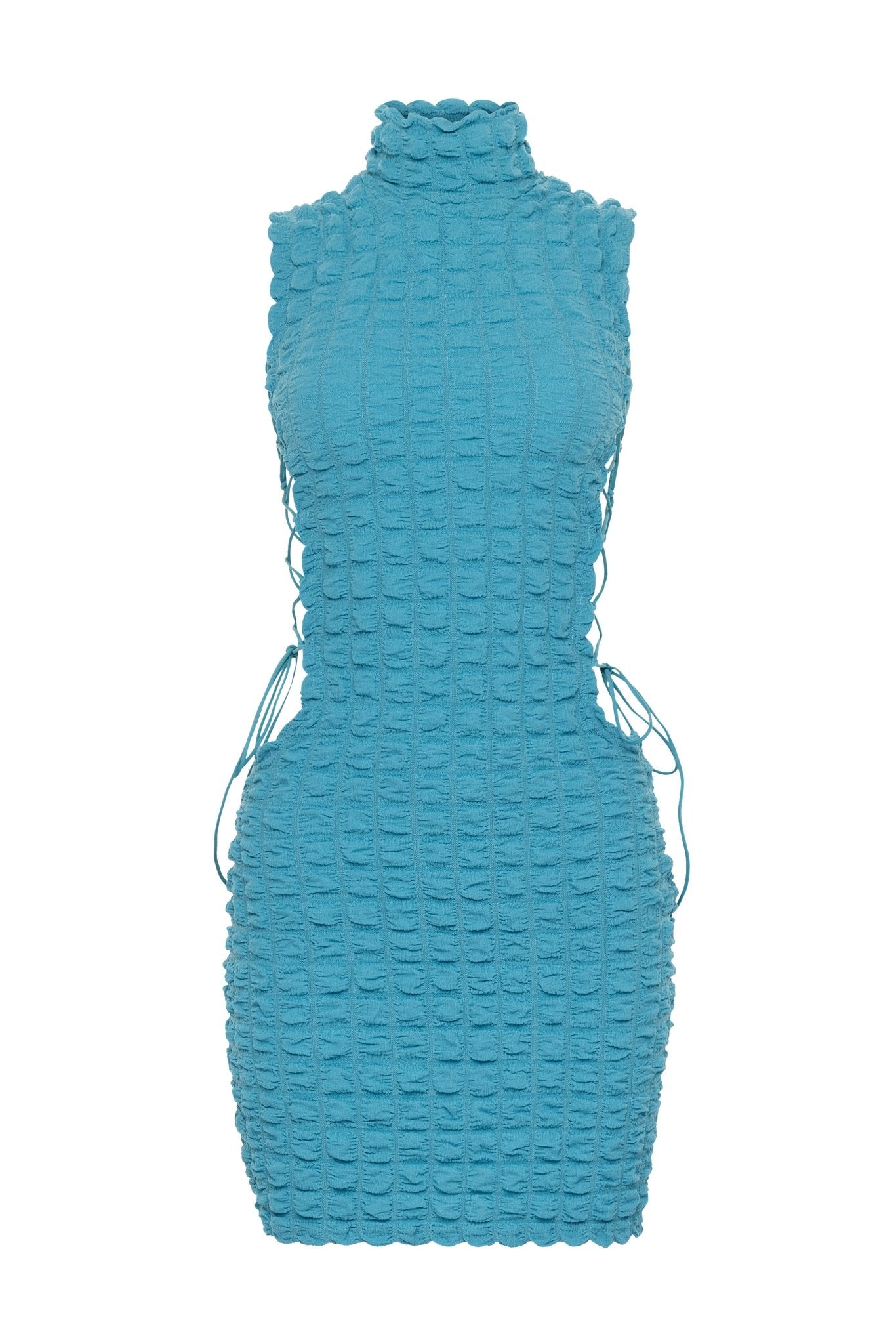 Malvina Strap Up Mini Dress - YG COLLECTION