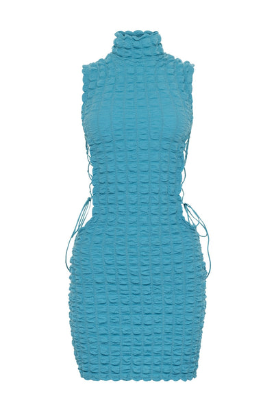 Malvina Strap Up Mini Dress - YG COLLECTION