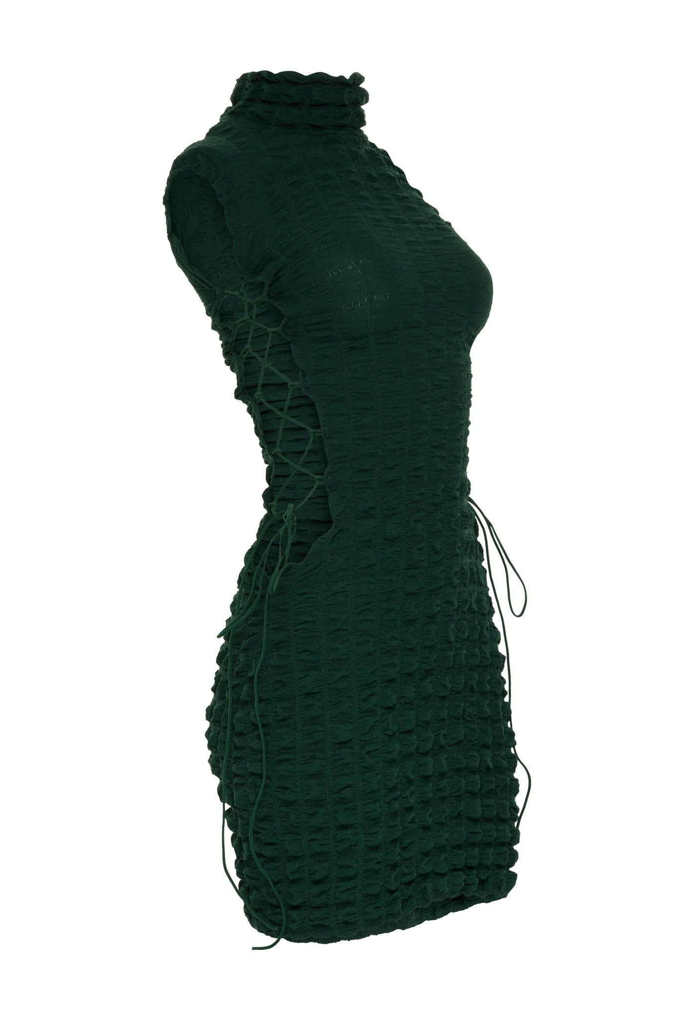 Malvina Strap Up Mini Dress - YG COLLECTION