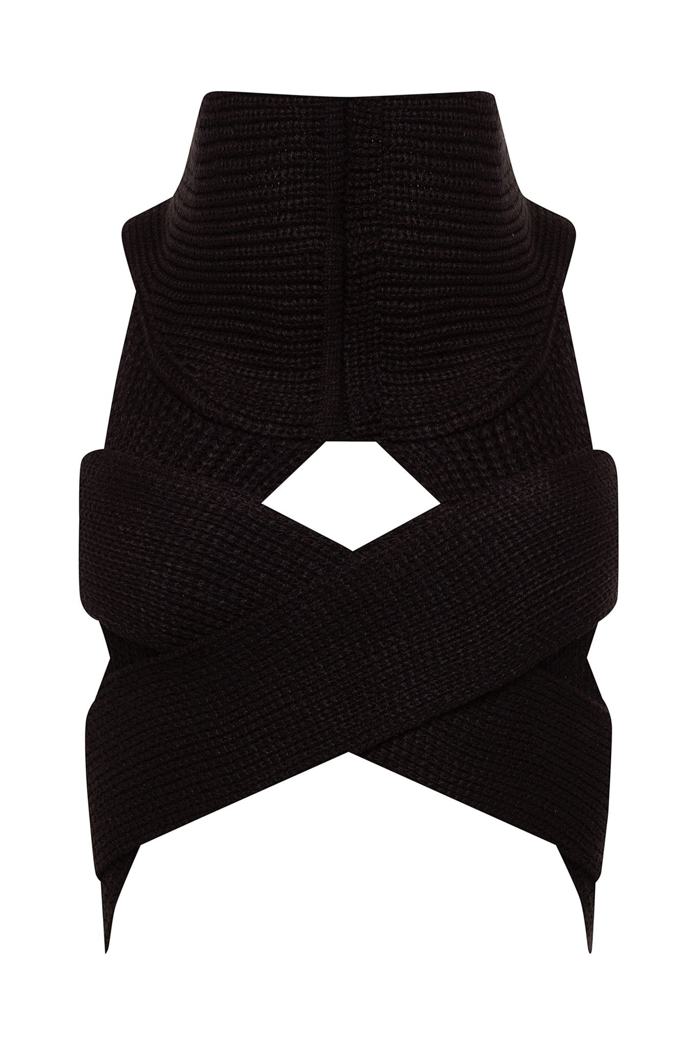 Pixie Cross Crop Top - YG COLLECTION