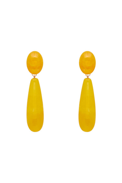 Poppy Acrylic Drop Earrings - YG COLLECTION
