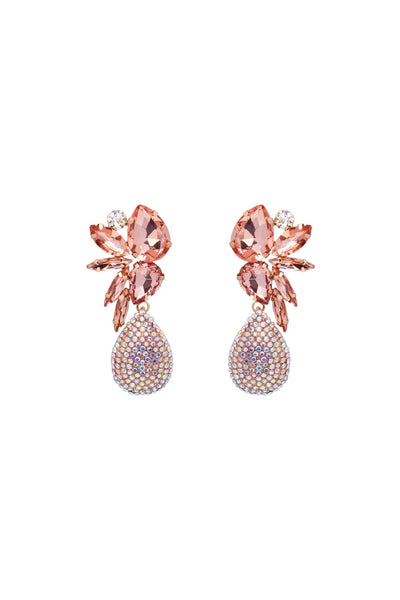 Sevii Crystal Drop Earrings - YG COLLECTION