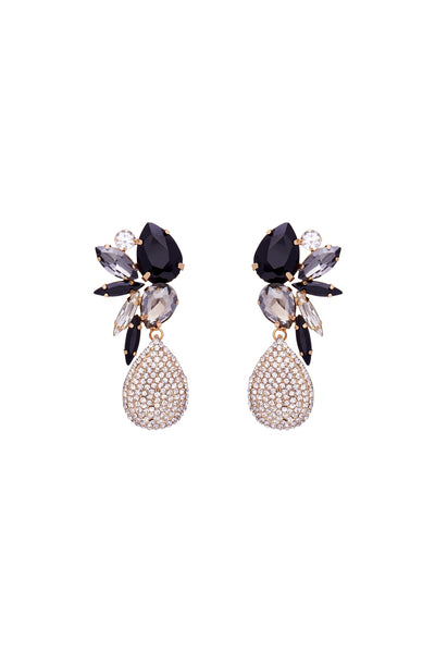 Sevii Crystal Drop Earrings - YG COLLECTION