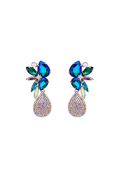Sevii Crystal Drop Earrings - YG COLLECTION