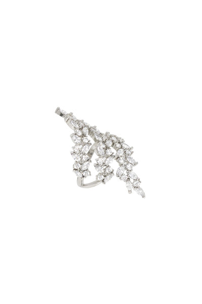 Sirène Olive Leaf Adjustable Ring - YG COLLECTION