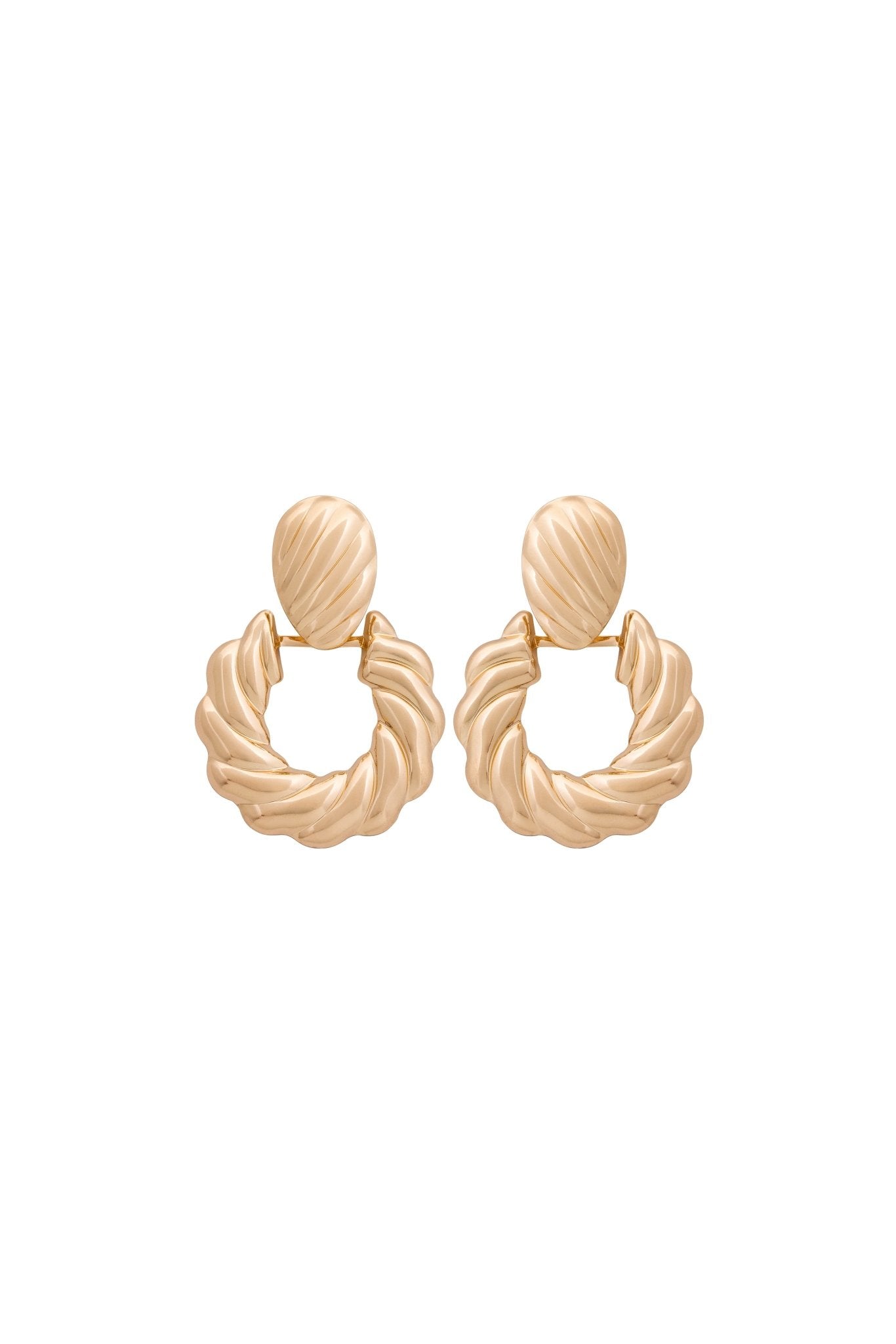 St. Tropez Earrings - Gold - YG COLLECTION