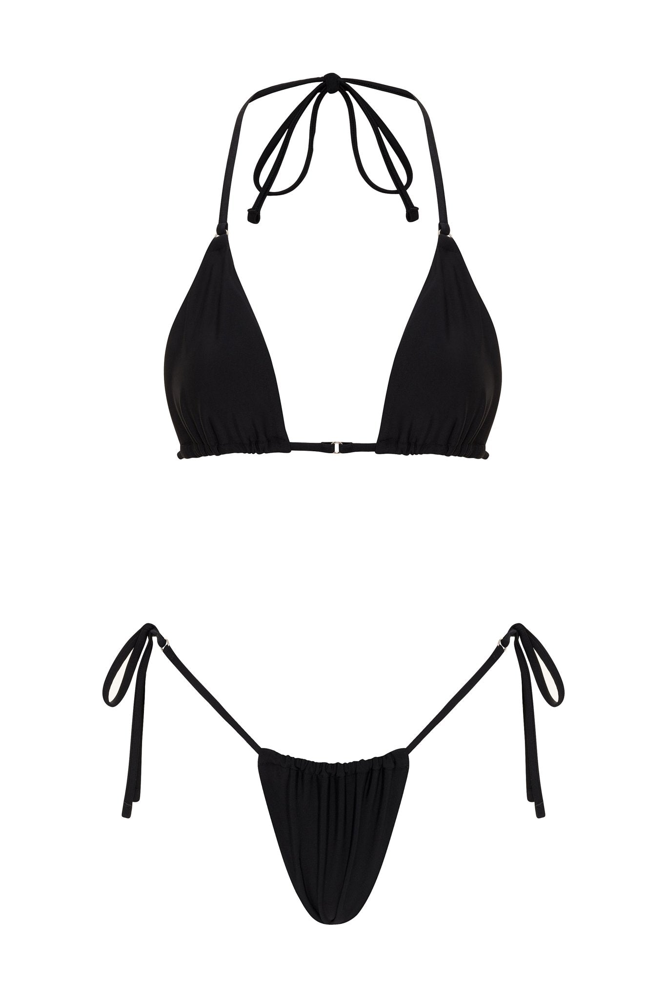 Valencia Triangle | Black Bikini Set - YG COLLECTION