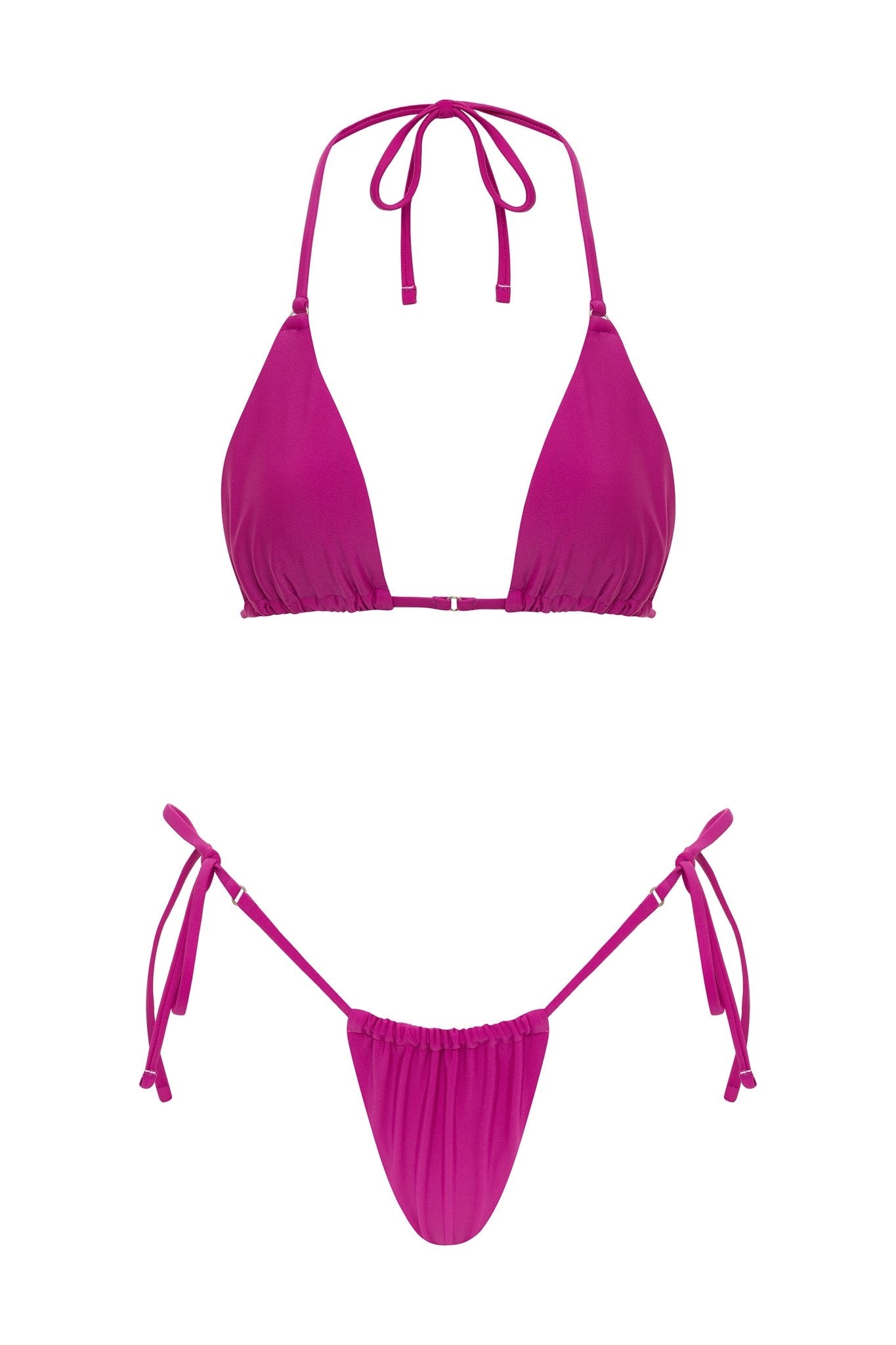 Valencia Triangle | Purple Bikini Set - YG COLLECTION