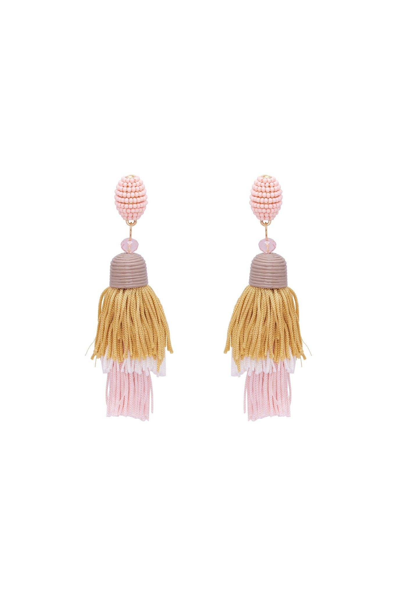 Veni Tassel Dangle Earrings - YG COLLECTION