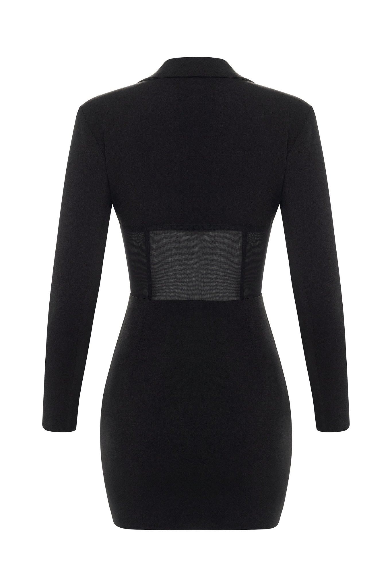 Veria Hook Eye Blazer Dress - YG COLLECTION